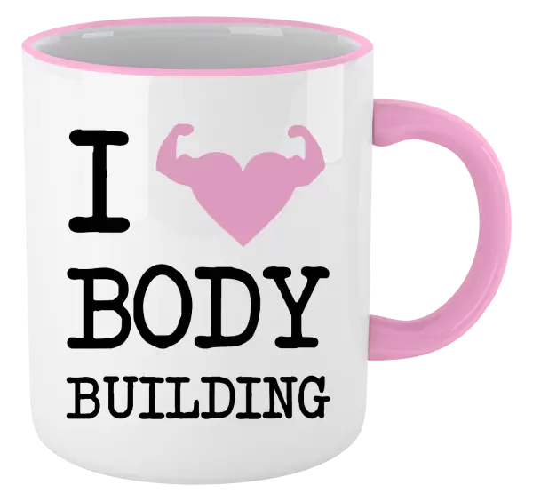 Hrnček I love bodybuilding