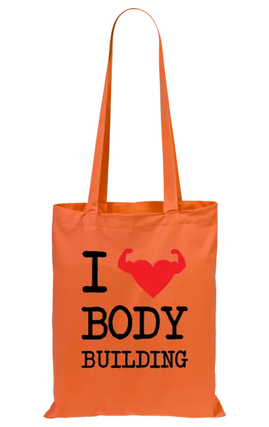 Látková taška I love bodybuilding