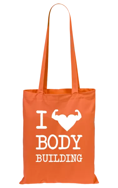 Látková taška I love bodybuilding