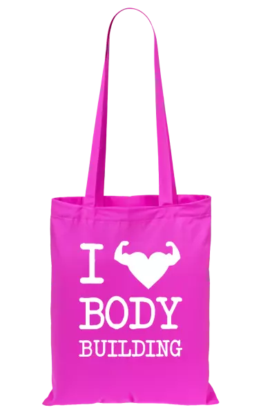 Látková taška I love bodybuilding