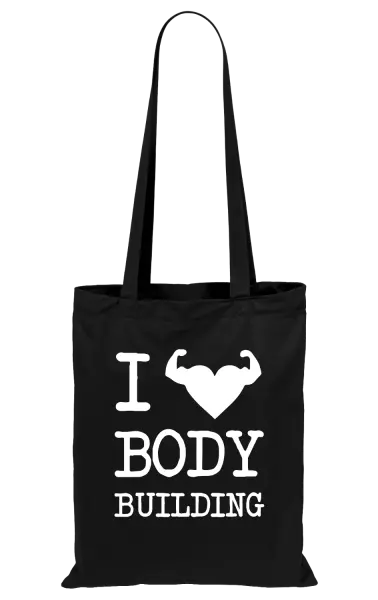 Látková taška I love bodybuilding