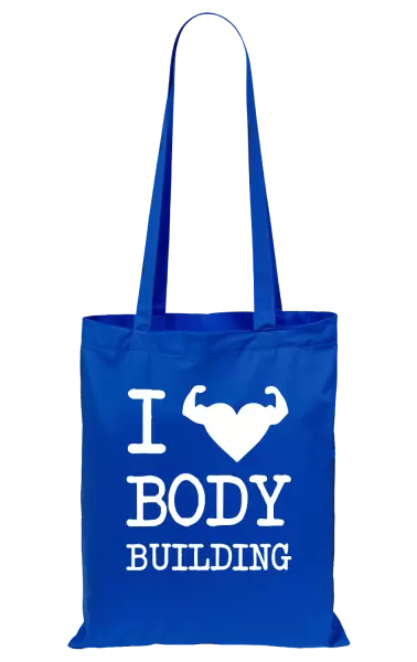 Látková taška I love bodybuilding