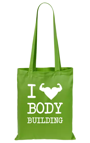 Látková taška I love bodybuilding