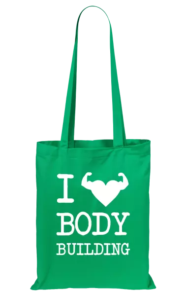 Látková taška I love bodybuilding