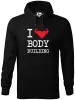 Pánská mikina I love bodybuilding