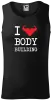 Pánské tílko I love bodybuilding