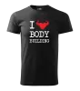 Pánské tričko I love bodybuilding