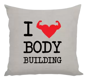 Vankúš I love bodybuilding