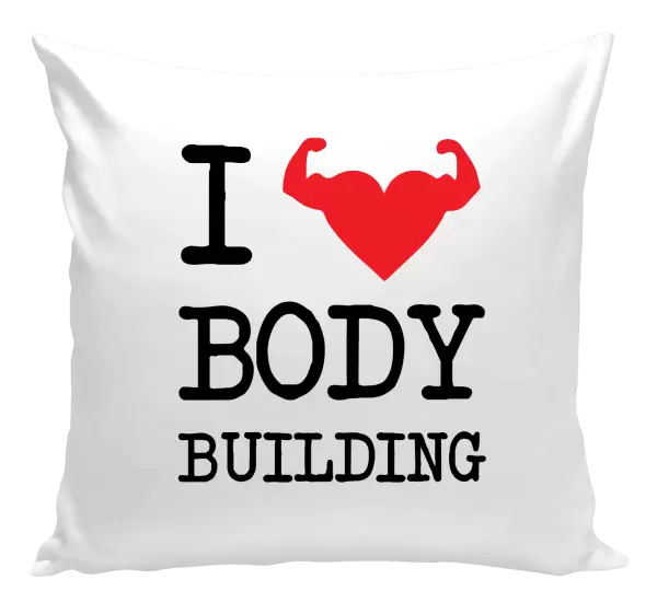 Polštář I love bodybuilding