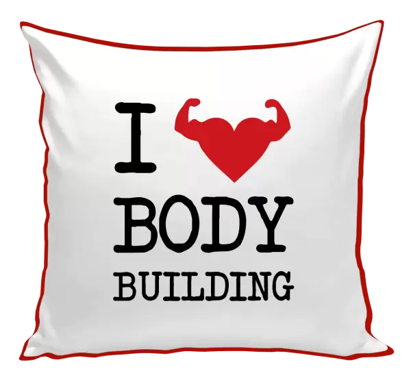 Polštář I love bodybuilding