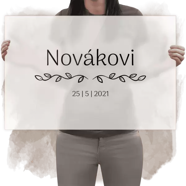 Plexi cedule na podpisy RITA