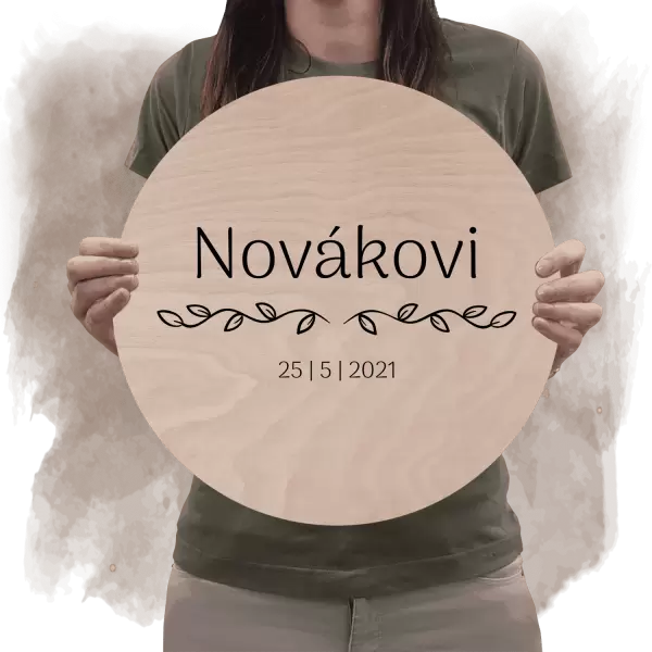 Překližková cedule na podpisy RITA