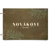 Dřevěné svatební album TARA