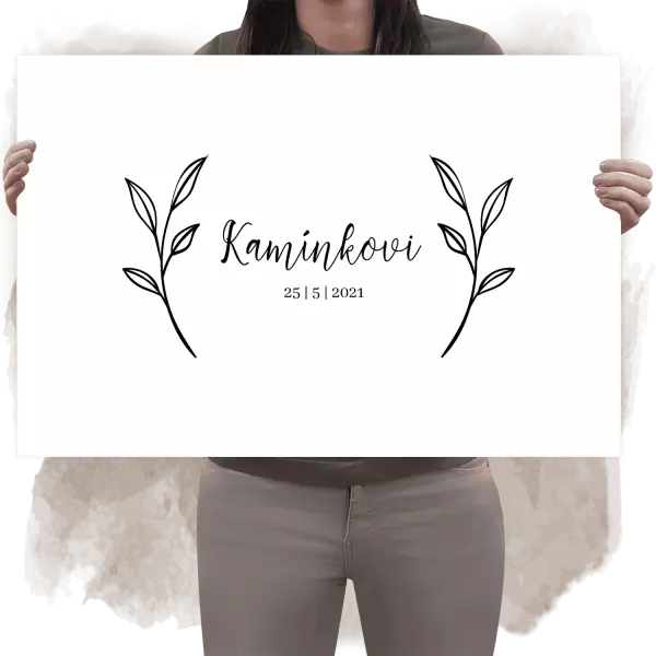 Dibond cedule na podpisy ZOLA