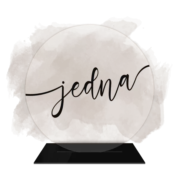 Plexi číslo stolu KEDY