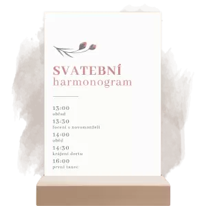 Plexi harmonogram MILADA