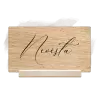 Dřevěná jmenovka MOLY