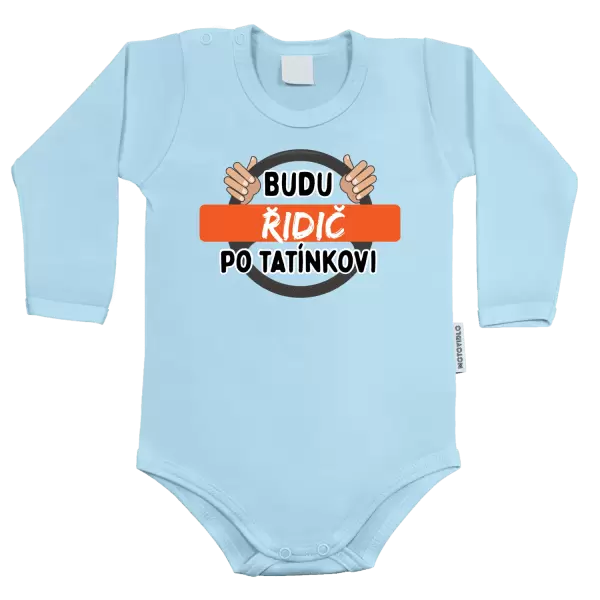 Dětské body Budu řidič po tatínkovi