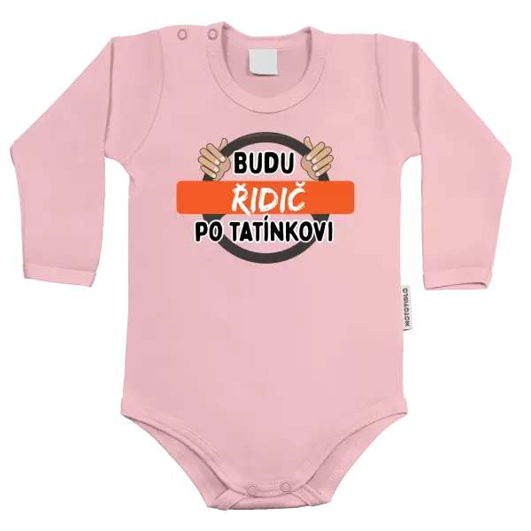 Dětské body Budu řidič po tatínkovi