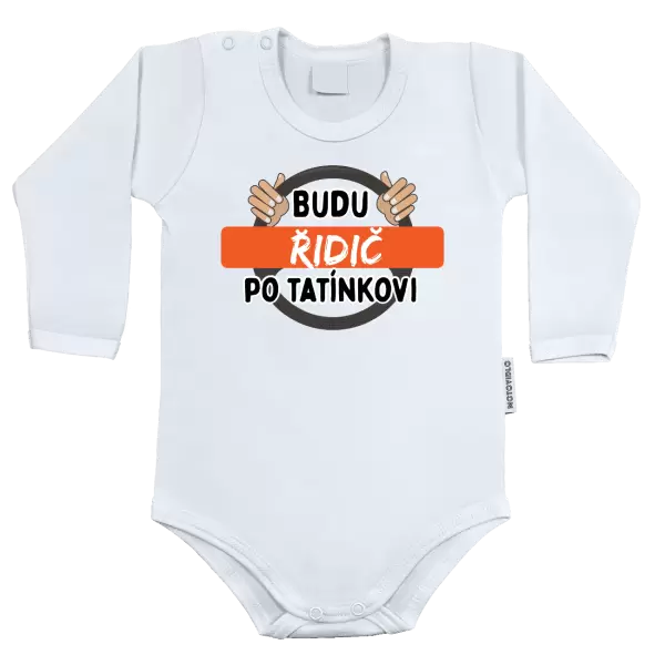 Dětské body Budu řidič po tatínkovi
