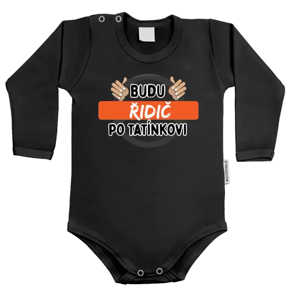 Dětské body Budu řidič po tatínkovi