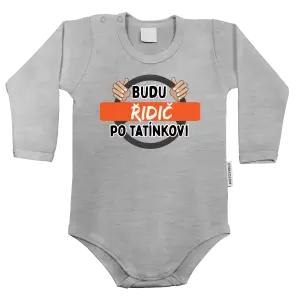 Dětské body Budu řidič po tatínkovi