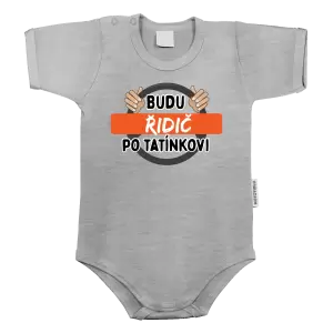 Dětské body Budu řidič po tatínkovi