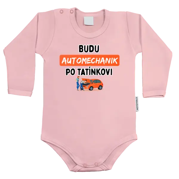 Dětské body Budu automechanik po tatínkovi