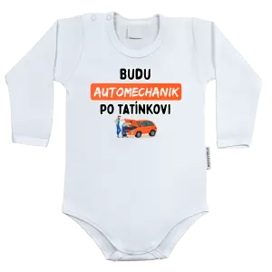 Dětské body Budu automechanik po tatínkovi