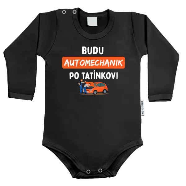 Dětské body Budu automechanik po tatínkovi