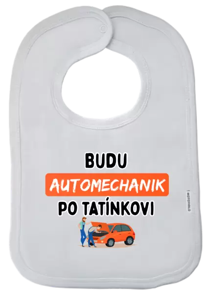 Dětský bryndák Budu automechanik po tatínkovi