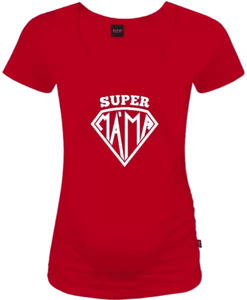 Těhotenské tričko Supermáma