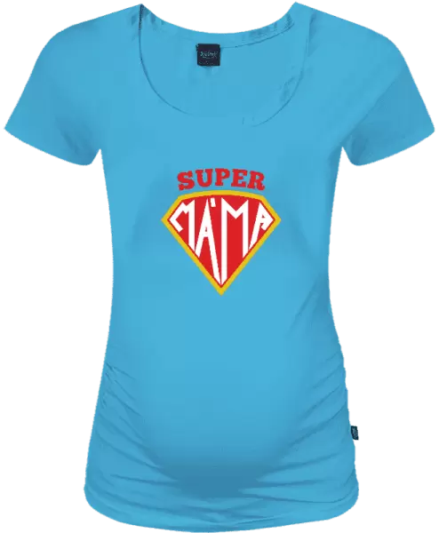 Těhotenské tričko Supermáma