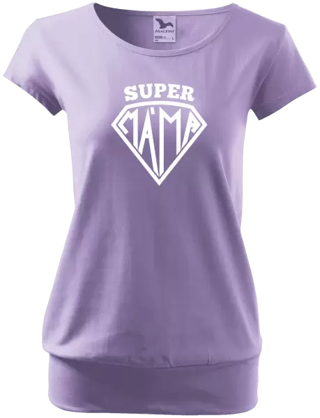 Těhotenské tričko Supermáma