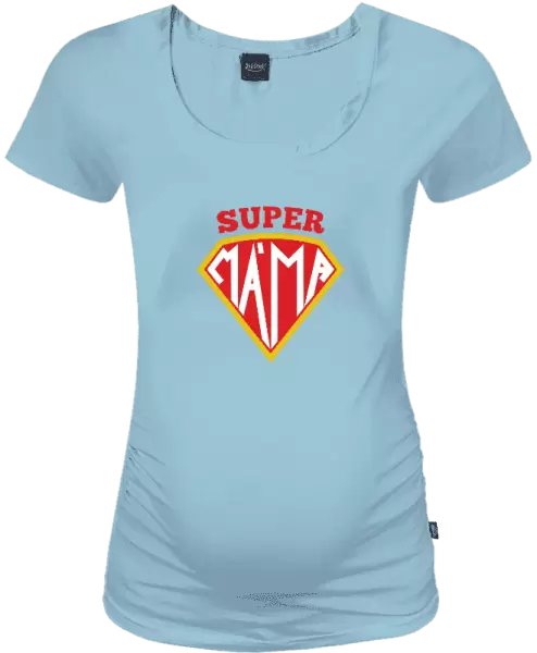 Těhotenské tričko Supermáma