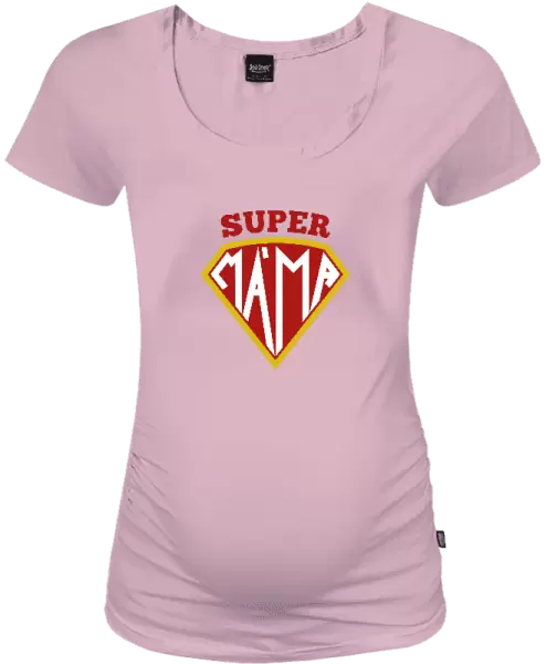 Těhotenské tričko Supermáma