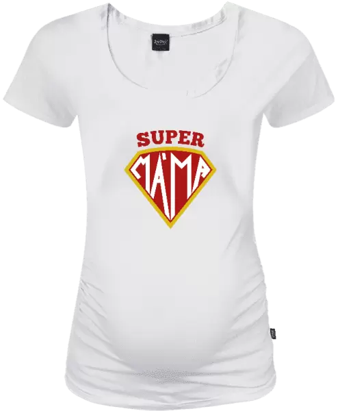 Těhotenské tričko Supermáma