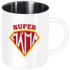 Nerezový hrnek Supermáma