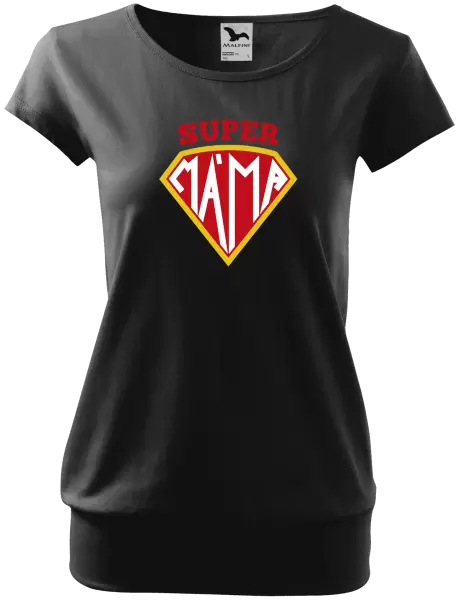Těhotenské tričko Supermáma