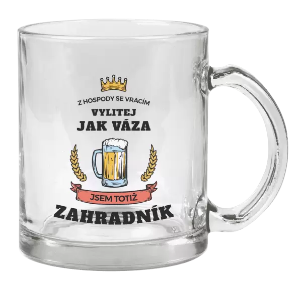 Hrnek Z hospody se vracím - Zahradník