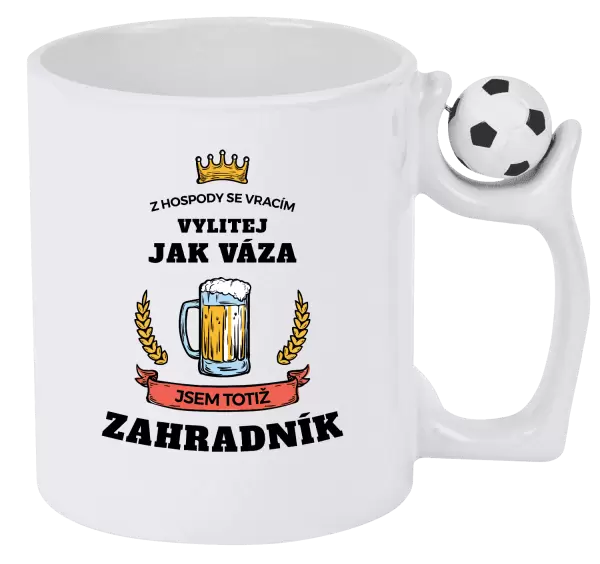 Hrnek Z hospody se vracím - Zahradník