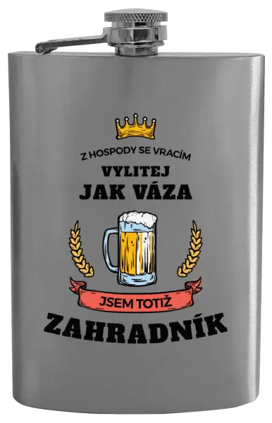 Placatka Z hospody se vracím - Zahradník