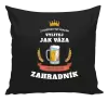 Polštář Z hospody se vracím - Zahradník
