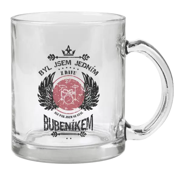 Hrnek Byl jsem jedním z davu, ale pak jsem se stal bubeníkem