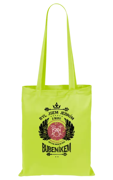 Látková taška Byl jsem jedním z davu, ale pak jsem se stal bubeníkem