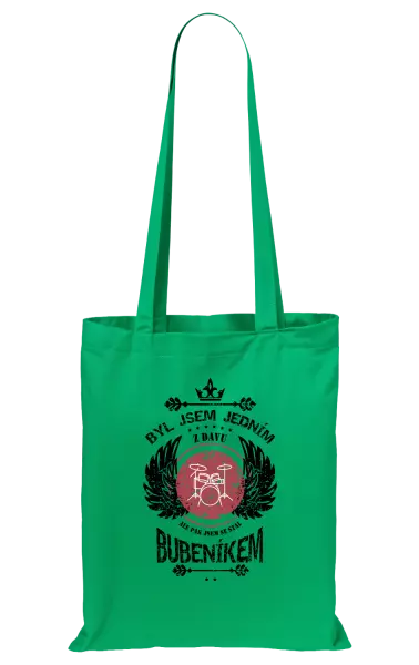 Látková taška Byl jsem jedním z davu, ale pak jsem se stal bubeníkem