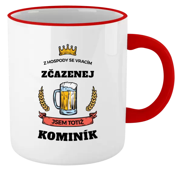 Hrnek Z hospody se vracím - Kominík