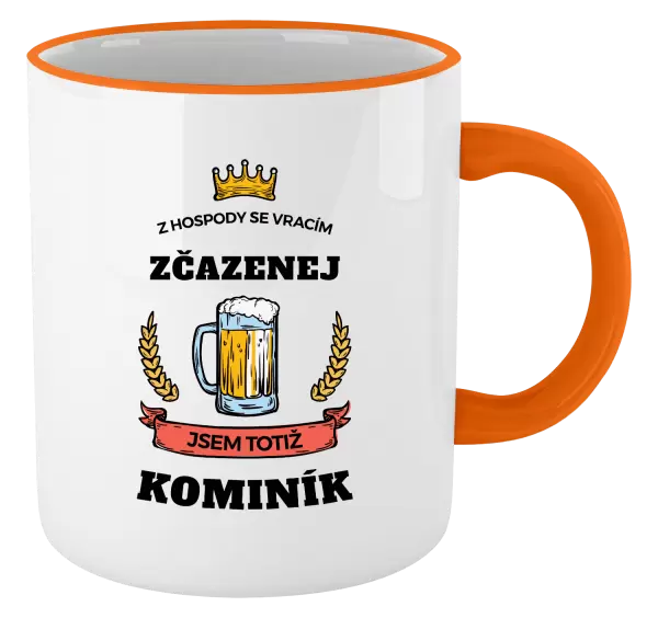 Hrnek Z hospody se vracím - Kominík