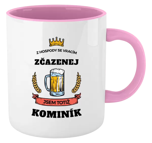 Hrnek Z hospody se vracím - Kominík