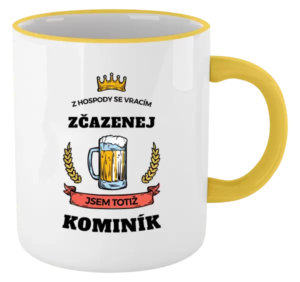 Hrnek Z hospody se vracím - Kominík